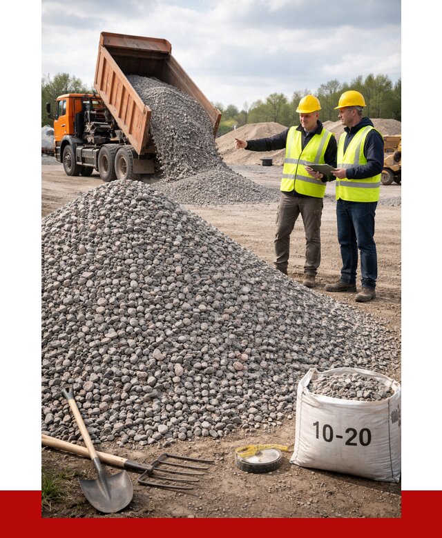 Гранитный щебень фракция 10-20 в Сургуте от 4293 руб.|ПРОНЕРУДСрг
