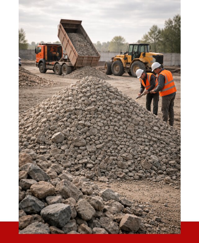 Гранитный щебень фракция 40-70 в Сургуте от 2556 руб ПРОНЕРУДСрг