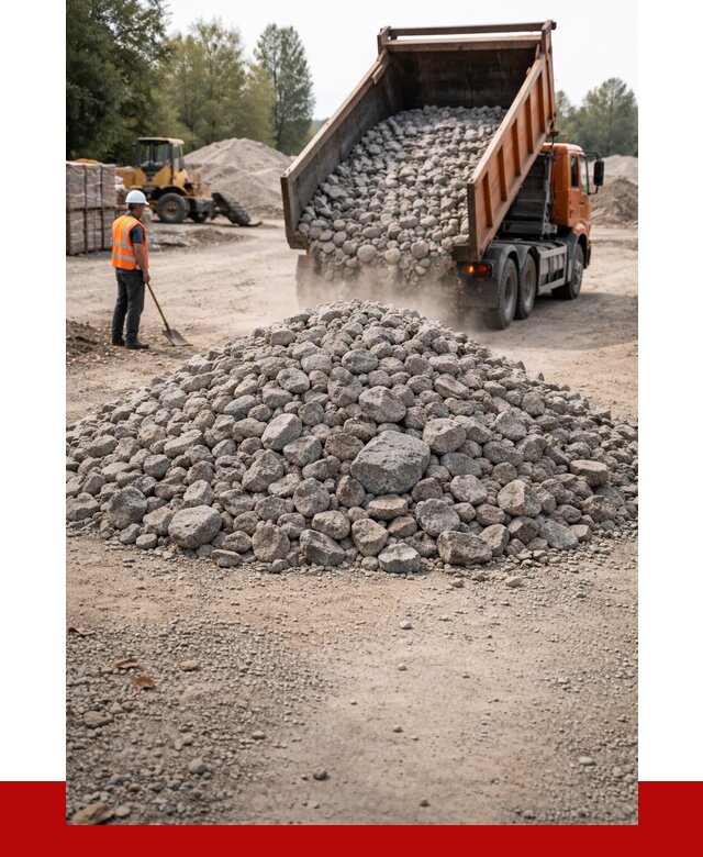 Гранитный щебень фракция 70-150 в Сургуте от 1687 | ПРОНЕРУДСрг