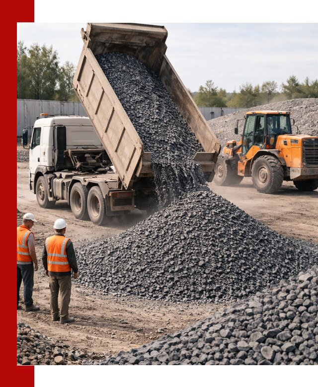 Доставка и продажа щебня габбро-диабаза в Сургуте