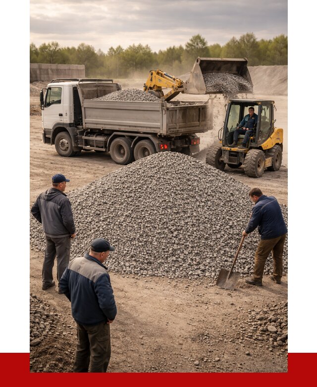 Гравийный щебень фракция 5-20 в Сургуте от 2453 р. ПРОНЕРУДСрг