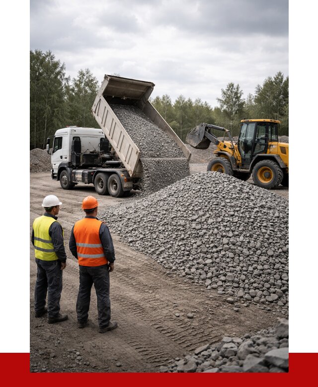 Гравийный щебень фракция 40-70 в Сургуте от 9711р | ПРОНЕРУДСрг
