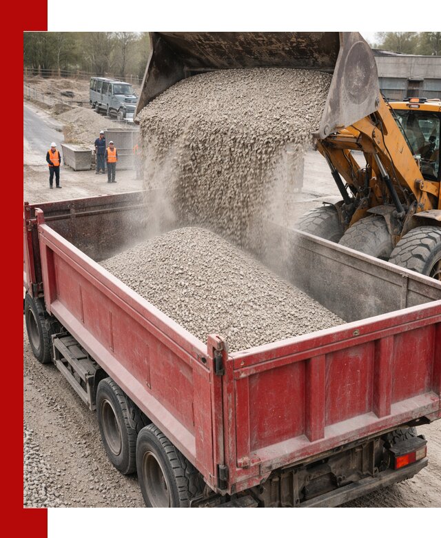 Купить известняковый щебень фракции 0-5 с доставкой в Сургуте