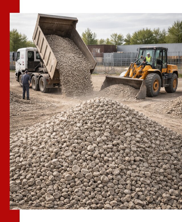 Доломитовый щебень фракции 20–41 с доставкой в Сургуте