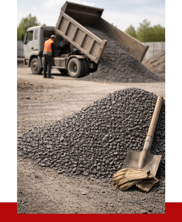 Шлаковый щебень фракция 5-20 в Сургуте от 1840 р. ПРОНЕРУДСрг