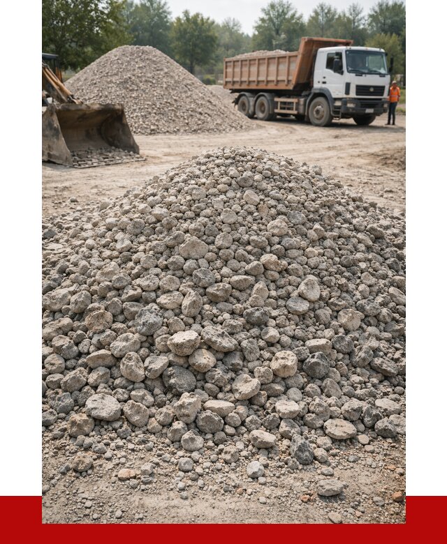 Вторичный щебень фракция 20-40 в Сургуте от 2249 р ПРОНЕРУДСрг