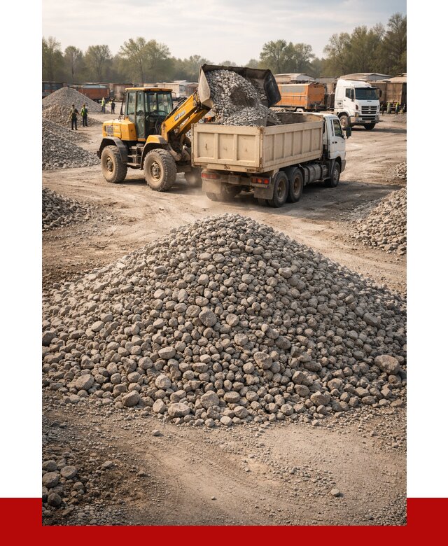 Вторичный щебень фракция 40-70 в Сургуте от 1779 р, ПРОНЕРУДСрг