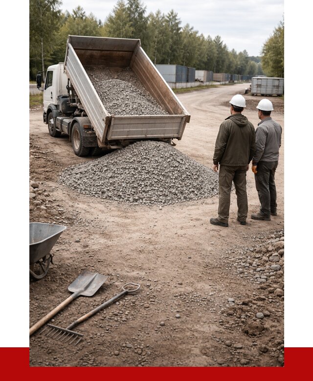 Бетонный щебень фракция 5-20 в Сургуте от 3271 р., ПРОНЕРУДСрг