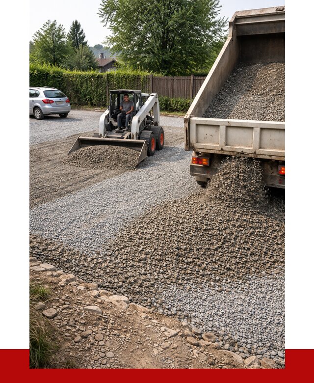 Щебень для парковки в Сургуте с доставкой от 1227 р.| ПРОНЕРУДСрг