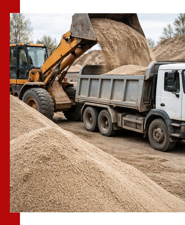 Доставка сеяного песка в Сургуте оптом и в розницу