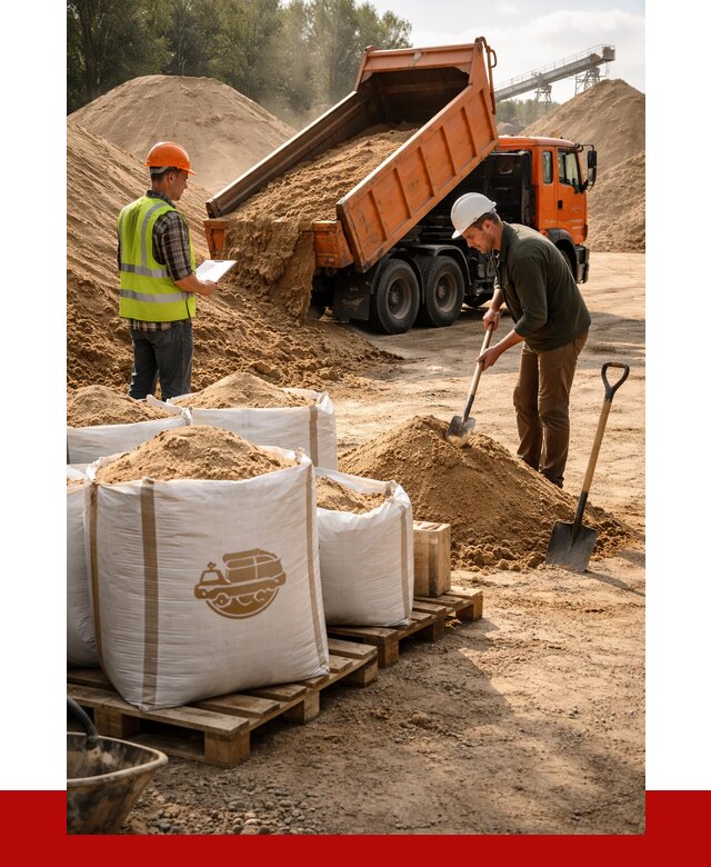 Строительный песок в Сургуте от 2249 р. с доставкой, ПРОНЕРУДСрг