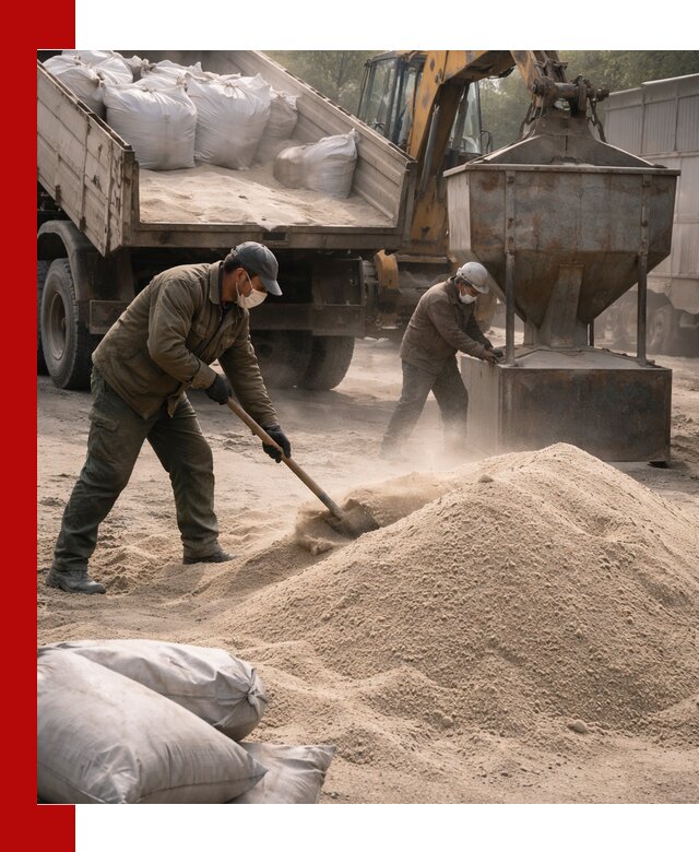 Кварцевый песок для пескоструя в Сургуте — доставка и качество