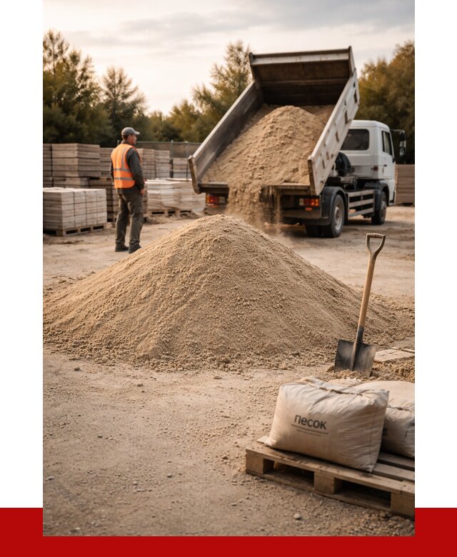 Купить сухой песок в Сургуте с доставкой от 2453 р. | ПРОНЕРУДСрг