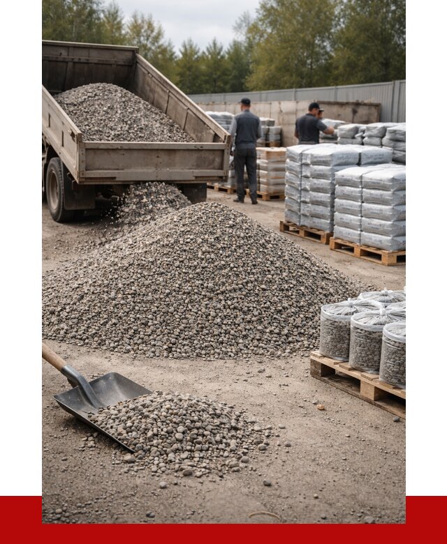Гравий фракция 5-20 в Сургуте купить от 2351 р. ПРОНЕРУДСрг