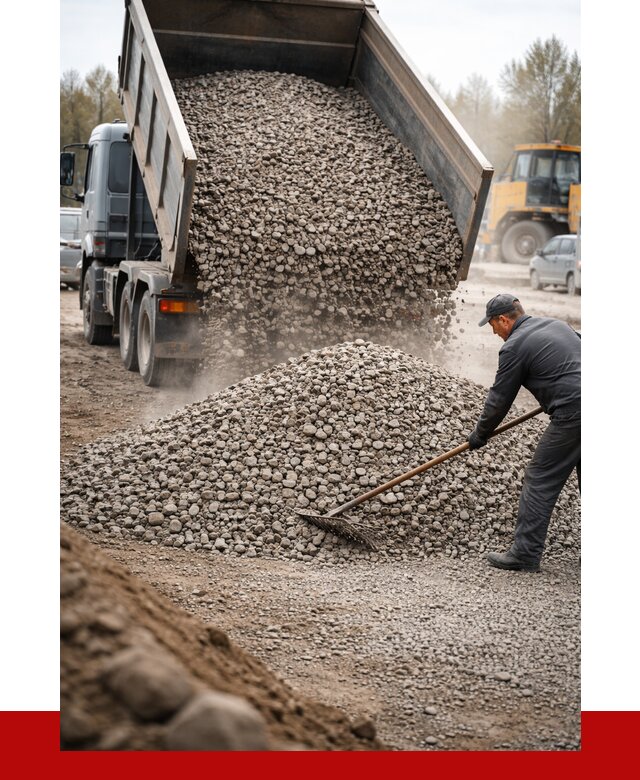 Гравий фракция 20-40 в Сургуте от 2556 р. доставка | ПРОНЕРУДСрг