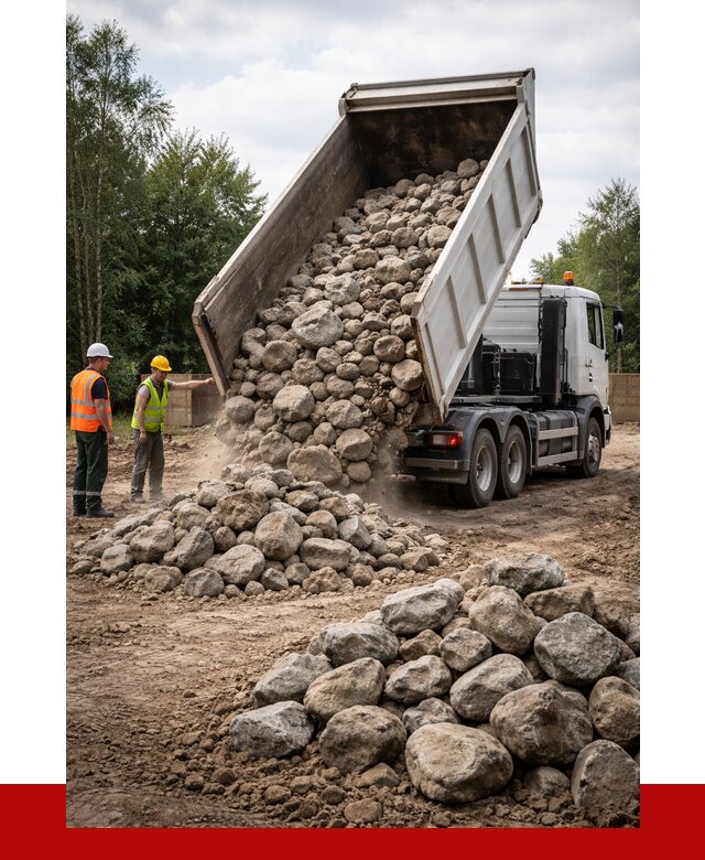 Купить булыжник в Сургуте с доставкой от 4600 р. за куб | ПРОНЕРУДСрг