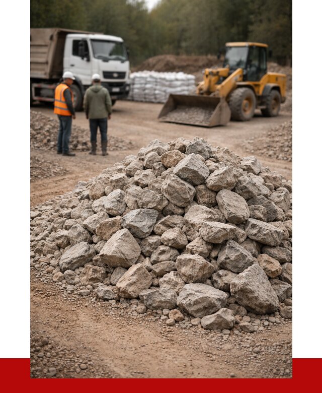 Купить бутовый камень с доставкой в Сургуте от 2351 р. | ПРОНЕРУДСрг