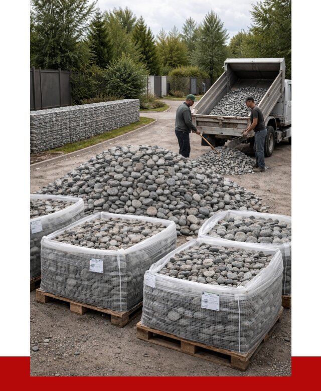 Камень для габионов в Сургуте от 4293 р. за куб | ПРОНЕРУДСрг