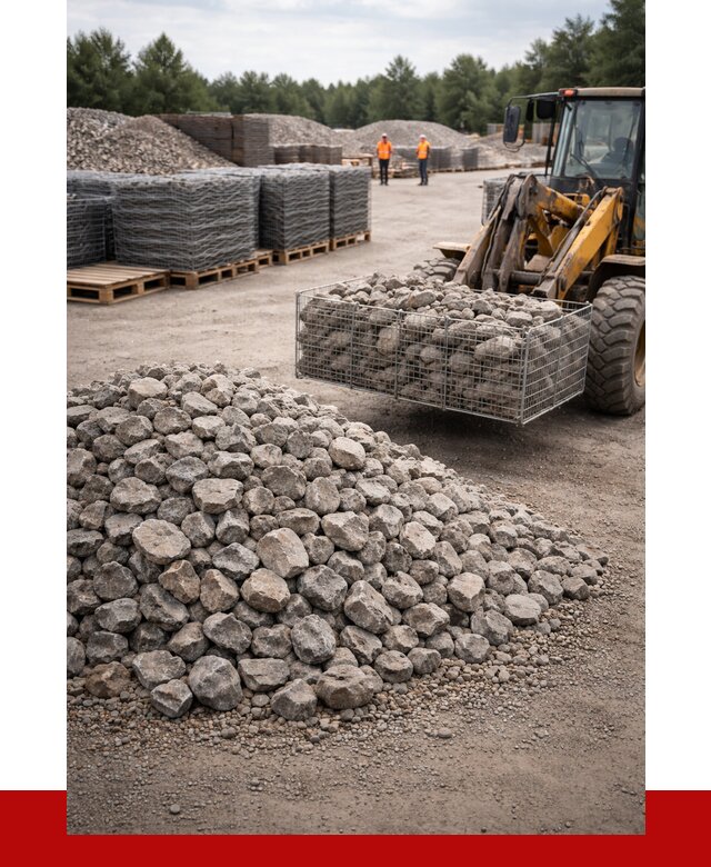 Камень для габионов фракция 70-150 в Сургуте от 4293 р. | ПРОНЕРУДСрг