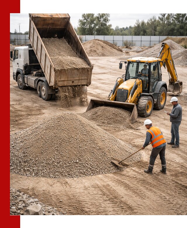 Поставка и доставка ПГС С4 в мешках и самосвалах в Сургуте