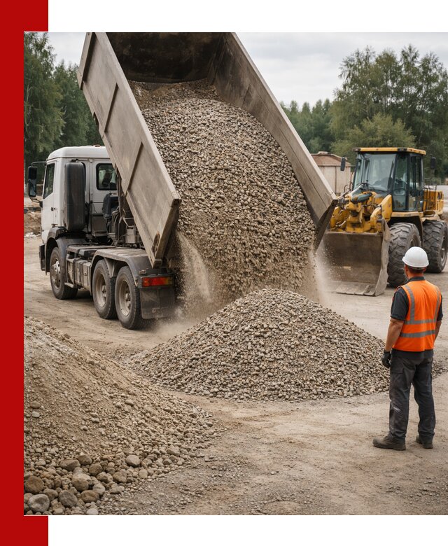Доставка щпс в Сургуте — щебеночно-песчаная смесь под заборы и дорожки