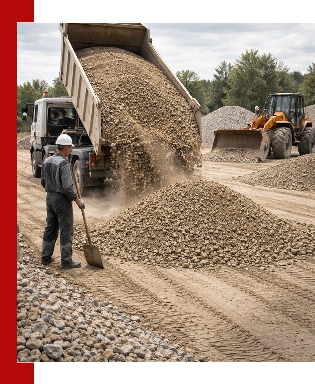 Доставка щпс С3 в Сургуте самосвалами и бортовыми грузовиками