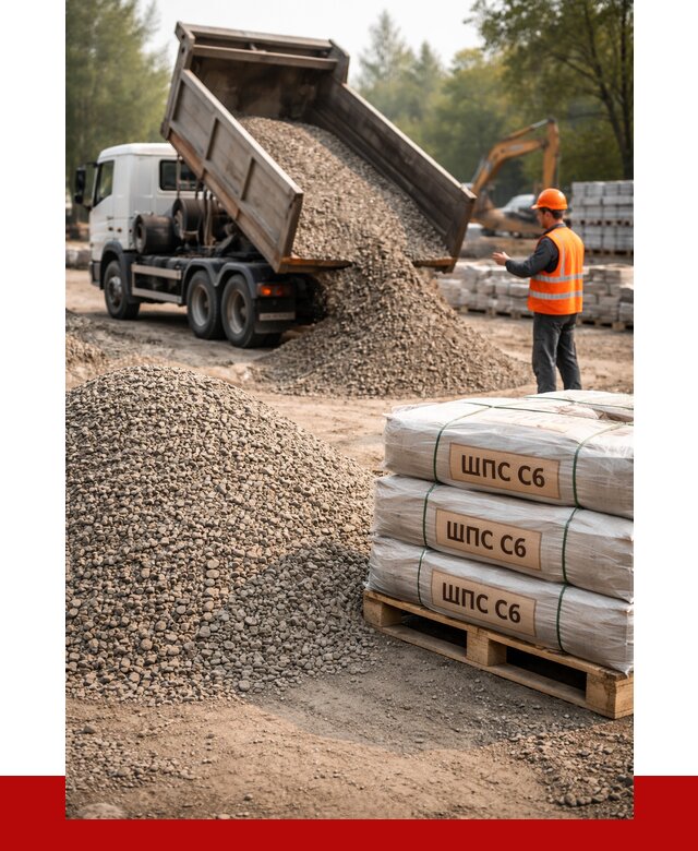 ЩПС С6 в Сургуте с доставкой от 2249 р. за куб | ПРОНЕРУДСрг