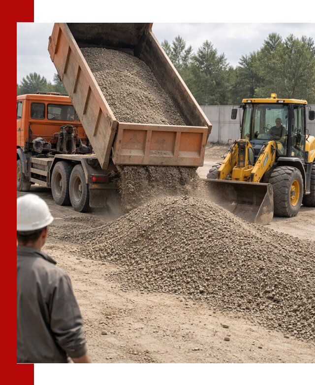 Доставка щпс С8 самосвалами в Сургуте от производителя