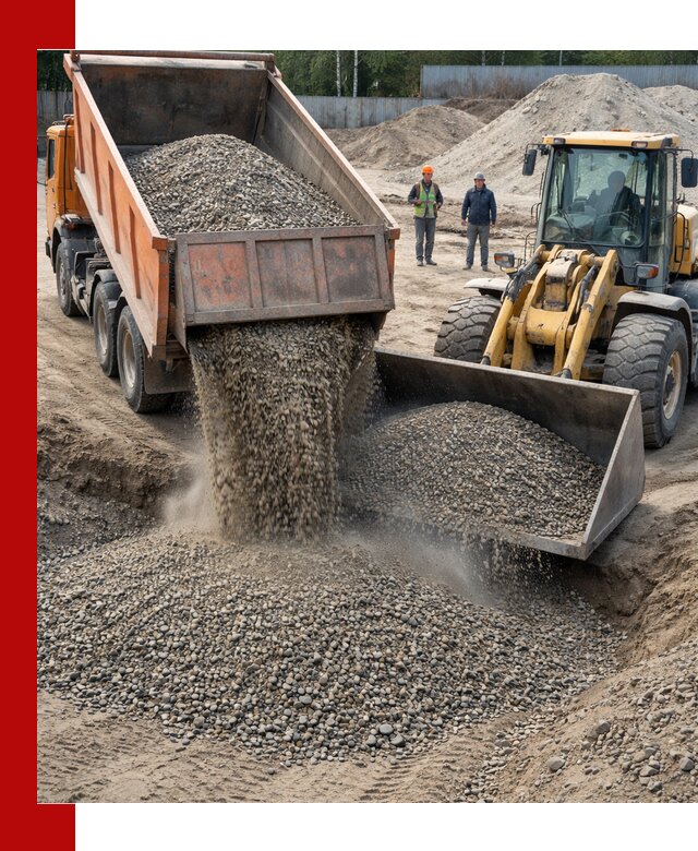 Доставка щпс С9 самосвалами по выгодным тарифам в Сургуте