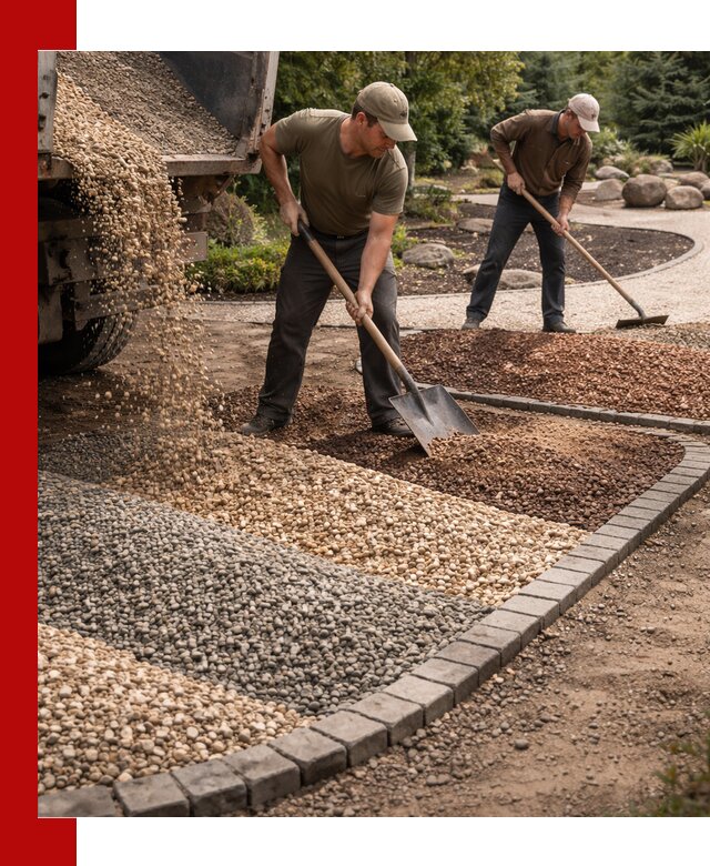 Декоративная крошка для ландшафта в Сургуте — продажа и доставка