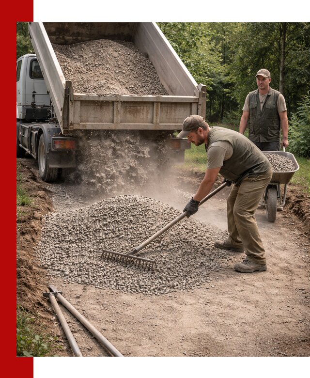 Каменная крошка для дорожек с доставкой в Сургуте