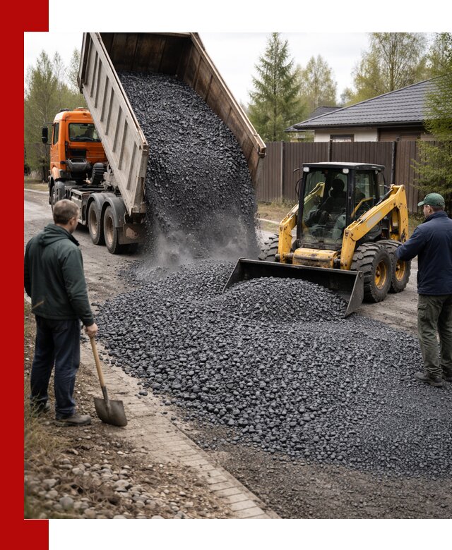 Крошка габбро с доставкой в Сургуте для строительных работ