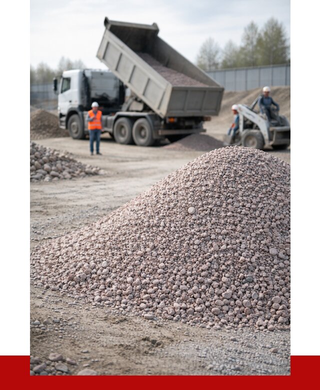 Крошка розовый гранит в Сургуте с доставкой от 4702 р. | ПРОНЕРУДСрг