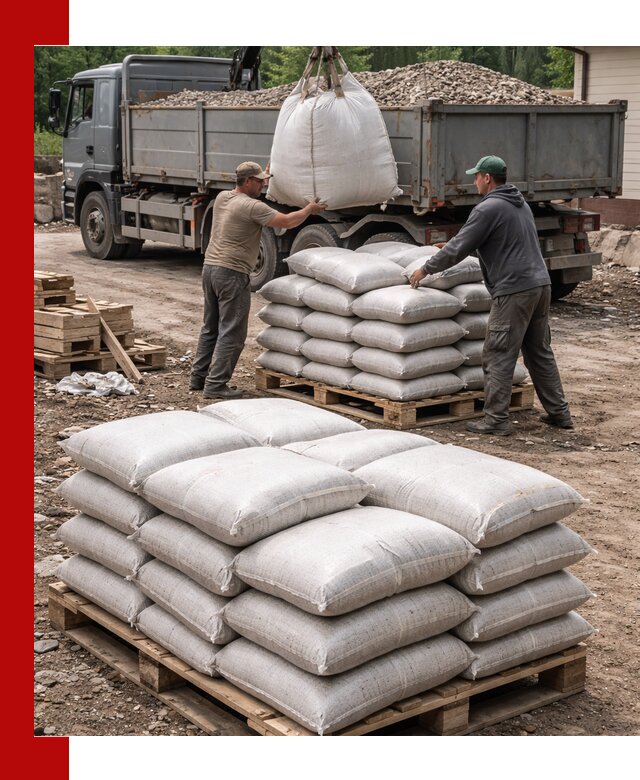 Керамзит в мешках с доставкой в Сургуте от компании-поставщика