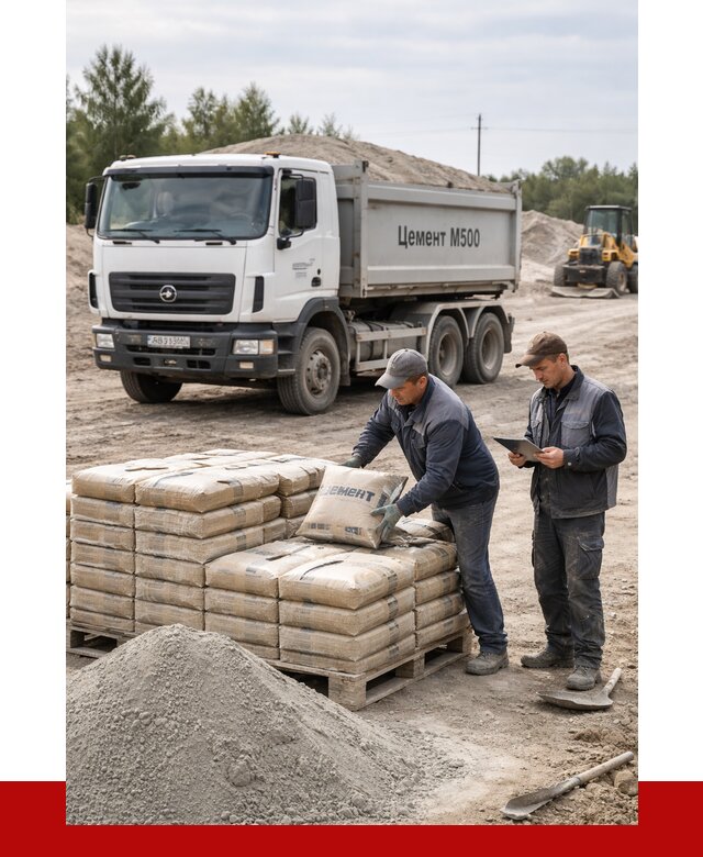 Купить цемент м500 с доставкой в Сургуте от 5315 р. | ПРОНЕРУДСрг