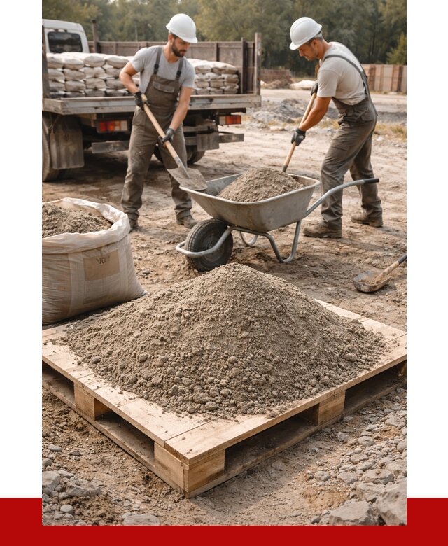 Цементно песчаная смесь М100 в Сургуте от 5315 р. за куб | ПРОНЕРУДСрг