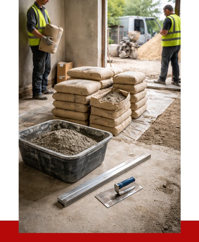 Купить сухую смесь для стяжки в Сургуте от 4600 р. | ПРОНЕРУДСрг