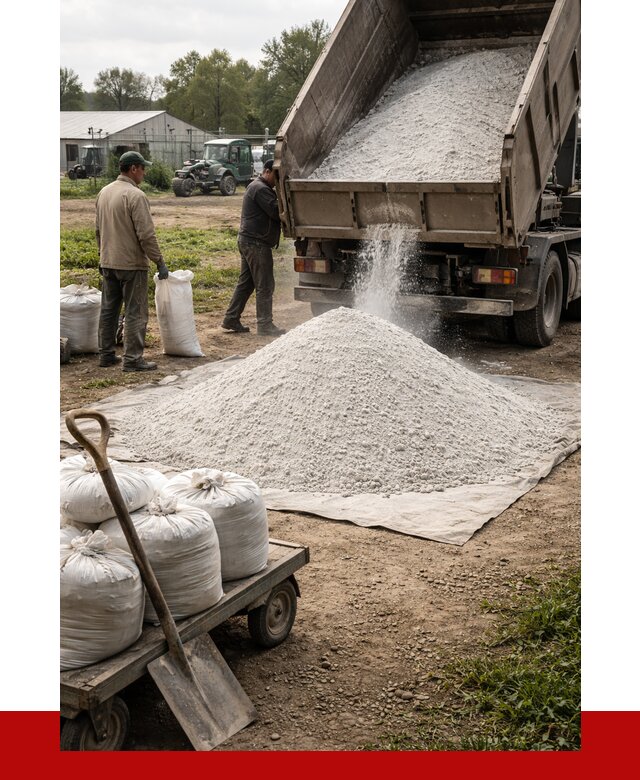 Купить известняковая мука в Сургуте от 4293 р. за куб | ПРОНЕРУДСрг