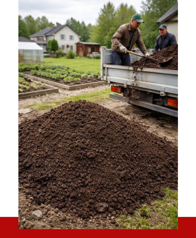 Плодородный грунт в Сургуте с доставкой от 4293 р. | ПРОНЕРУДСрг