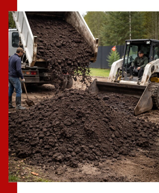 Плодородный грунт с доставкой в Сургуте для садов и огородов