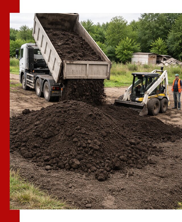 Поставка плодородной земли с доставкой самосвалом в Сургуте