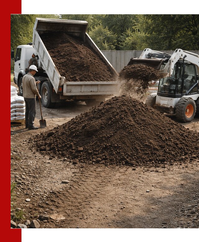 Доставка растительного грунта в Сургуте от производителя оптом и в розницу
