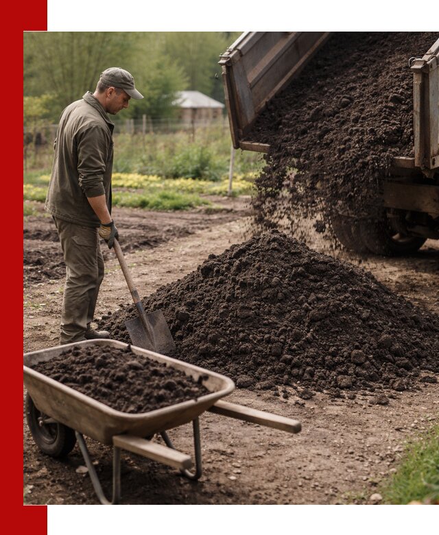 Доставка качественной земли для огорода в Сургуте