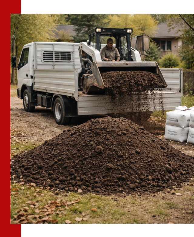 Доставка садовой земли в больших объёмах в Сургуте
