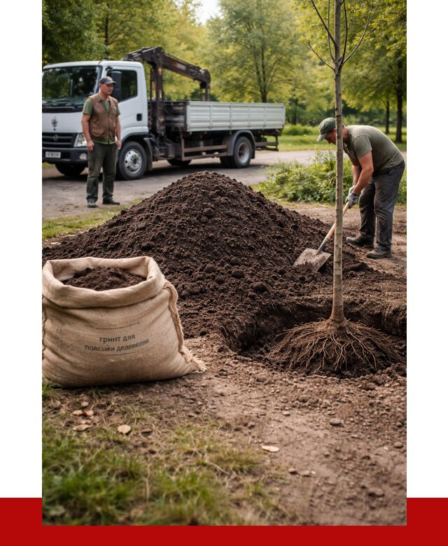 Грунт для посадки деревьев в Сургуте от 1227 р. | ПРОНЕРУДСрг