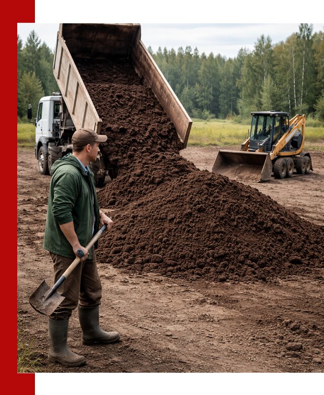 Купить верховой торф с доставкой в Сургуте для садоводства и растений