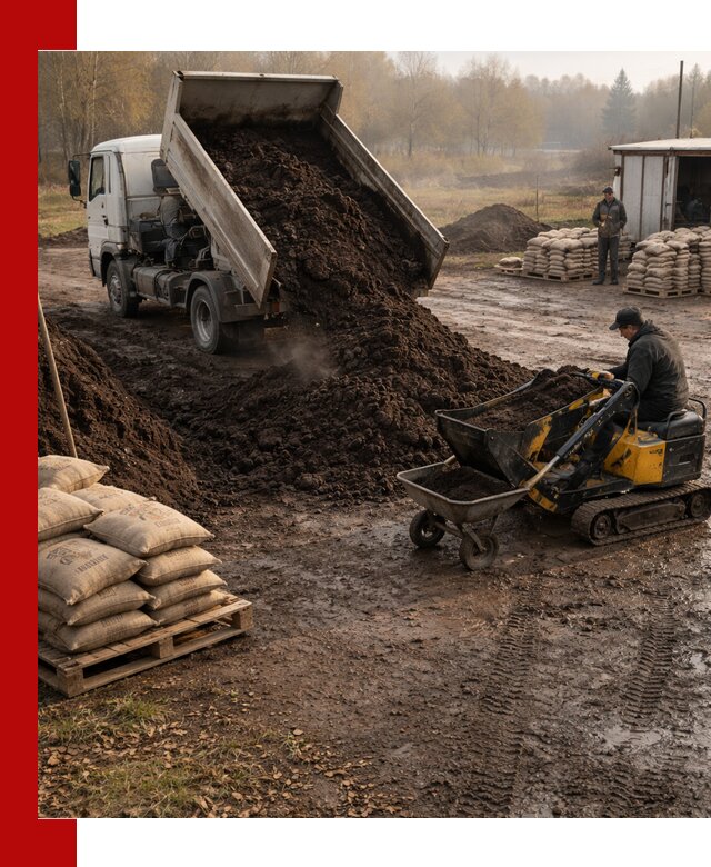 Кислый торф в доставке по выгодным ценам в Сургуте