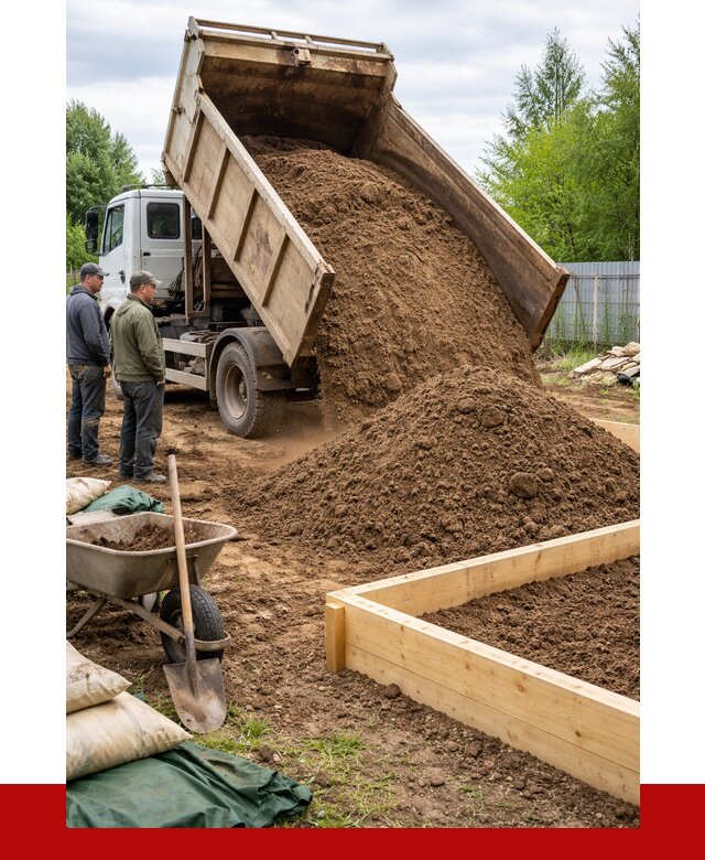 Торфо песчаная смесь в Сургуте с доставкой от 1891 р. | ПРОНЕРУДСрг