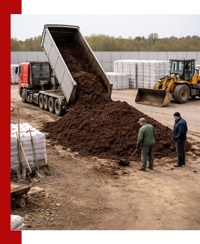 Доставка торфяных смесей оптом и в розницу в Сургуте