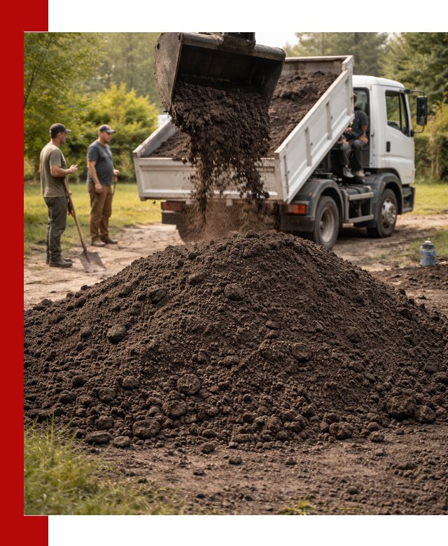 Доставка и продажа чернозема в Сургуте оптом и в розницу